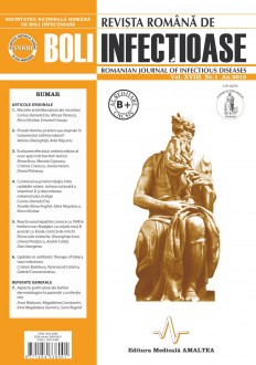 Romanian Journal of Infectious Diseases | Vol. XVIII, No. 1, 2015