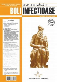 Revista Romana de Boli Infectioase | Vol. XIV, No. 3, Year 2011