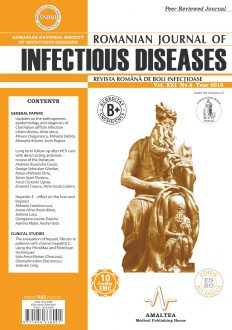 Romanian Journal of Infectious Diseases | Vol. XXI, No. 4, Year 2018